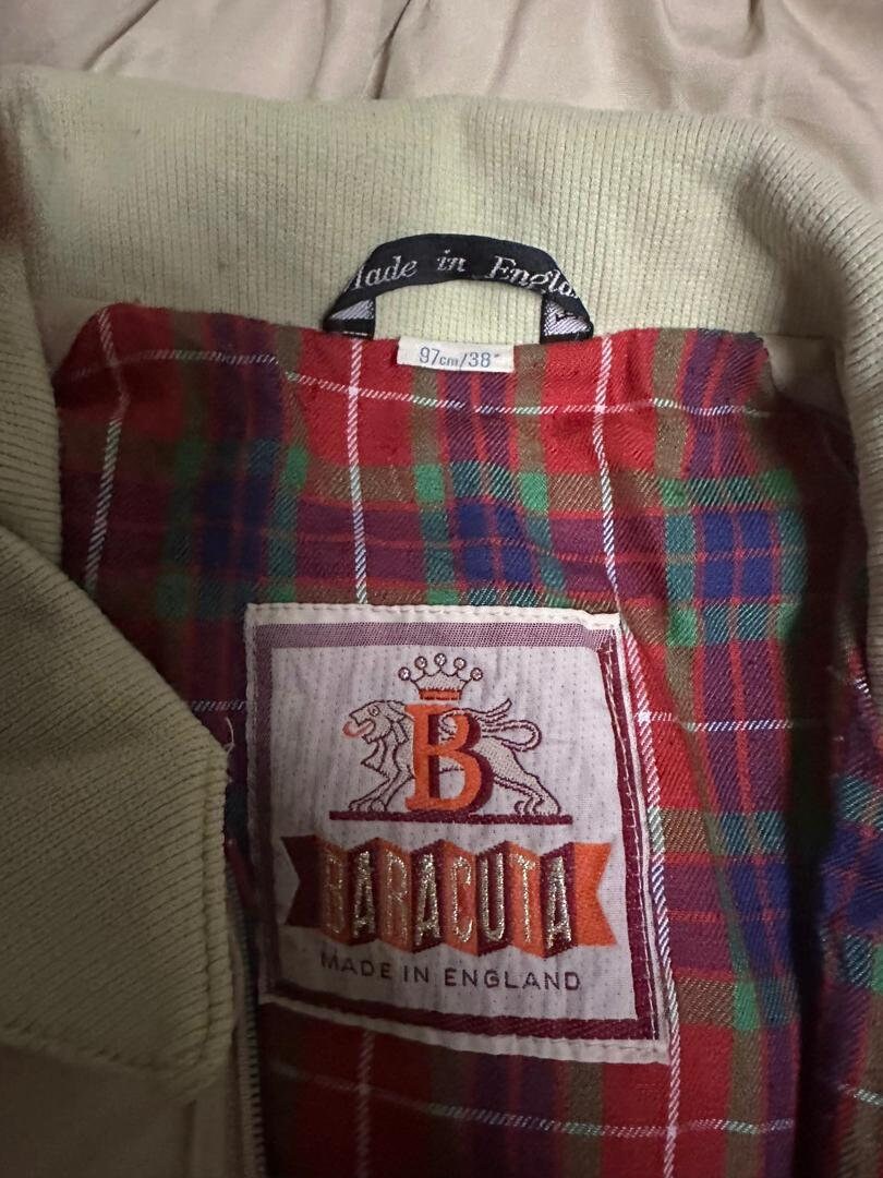 Vintage 80's Baracuta Harrington G9 Jacket R Baracuta Jacket