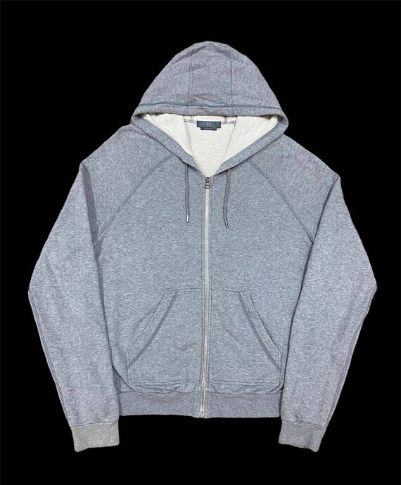 Alexander Mcqueen Mcq Hoodies Zipper Jacket Back Print Logo Size L Etsy