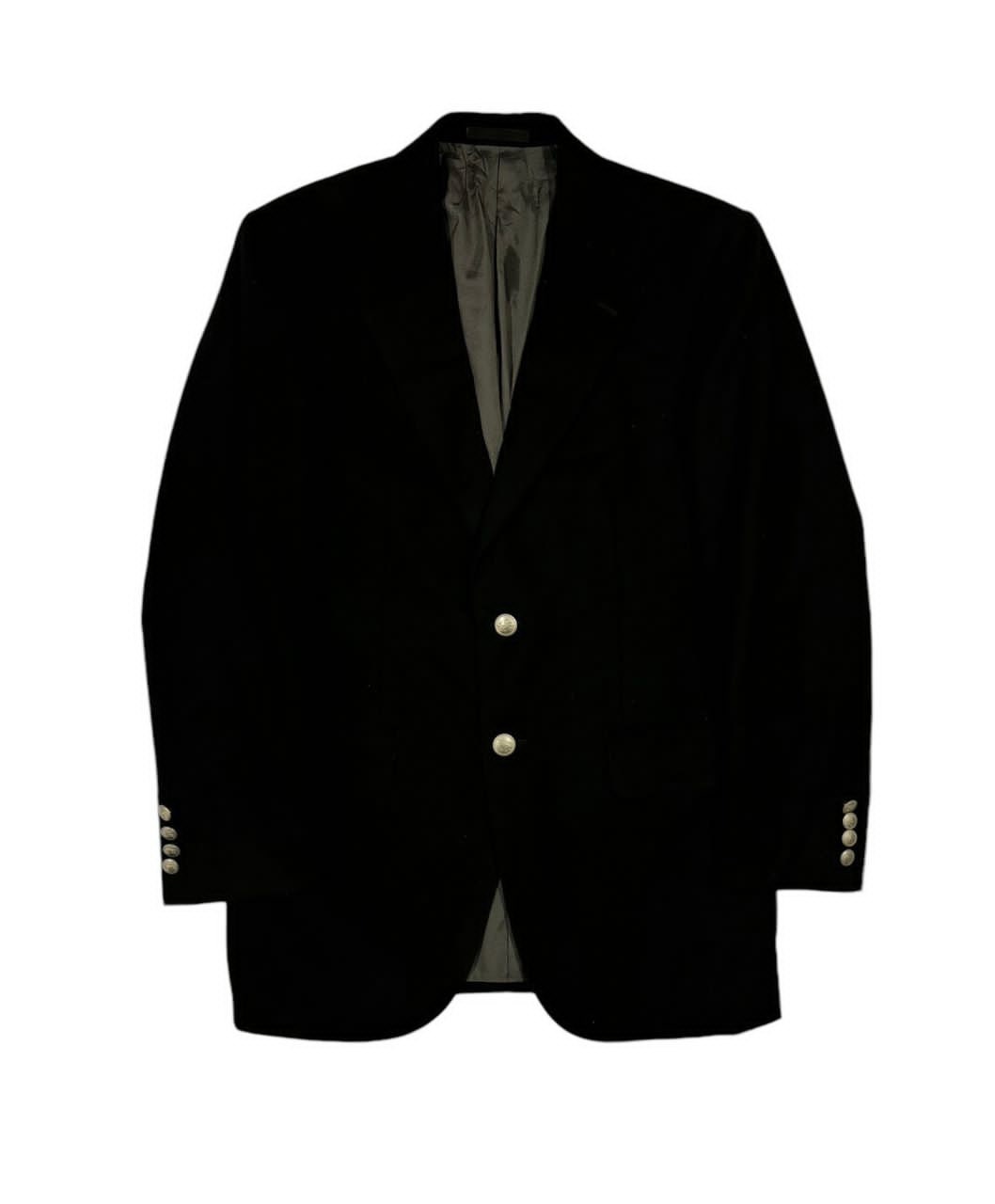 Burberry London Hardware Silver Casual Blazer Coat Made In Japan Size 46
