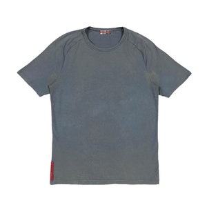 vintage T-shirt Prada uni avec poche arrière SS99 Made in Italy Taille S