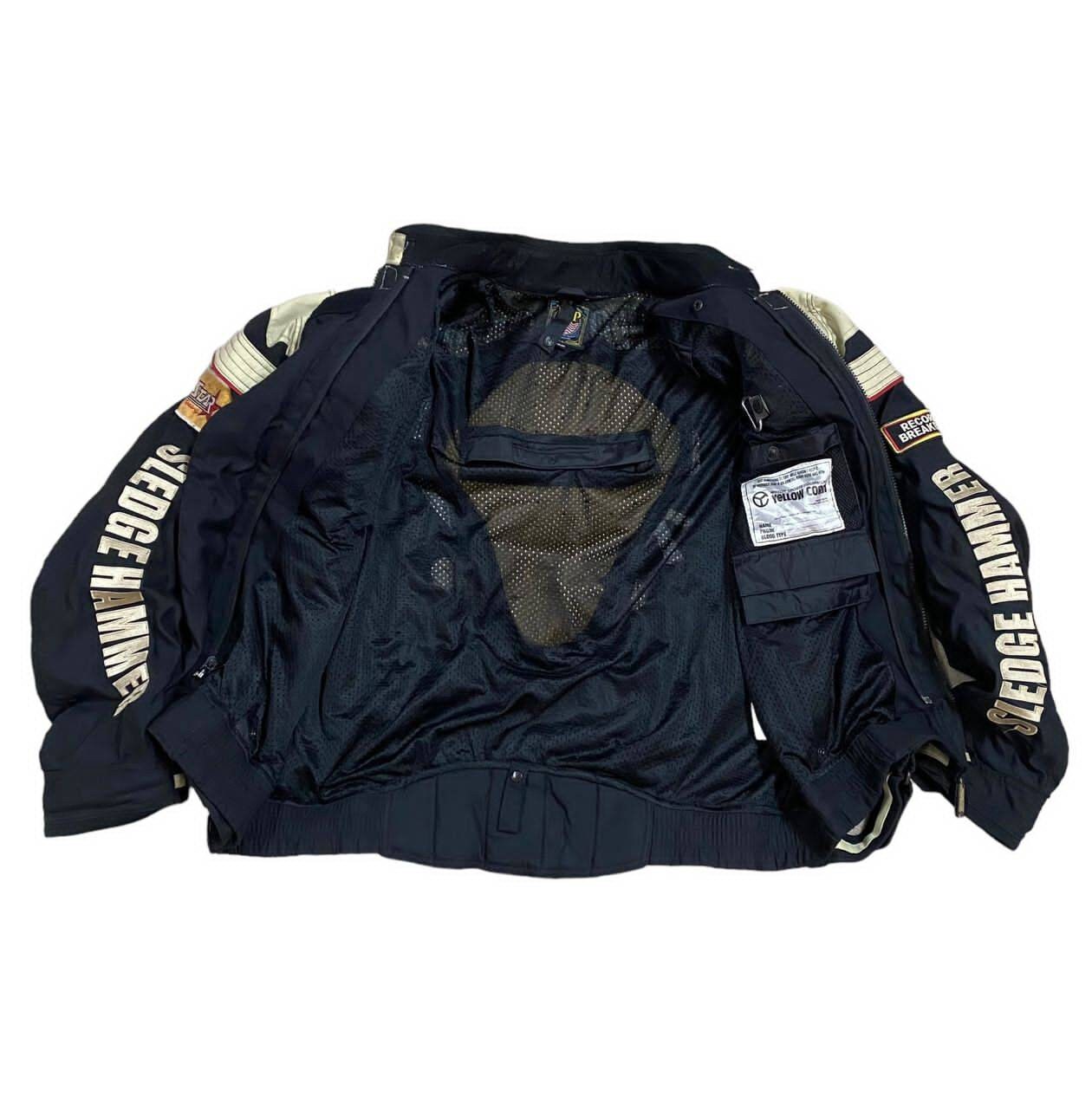 Vintage Yellow Corn Racing Riders Bikers Jacket Nismo Jacket Vintage Yellow Corn Racing Riders Bikers Jacket Nismo Jacket