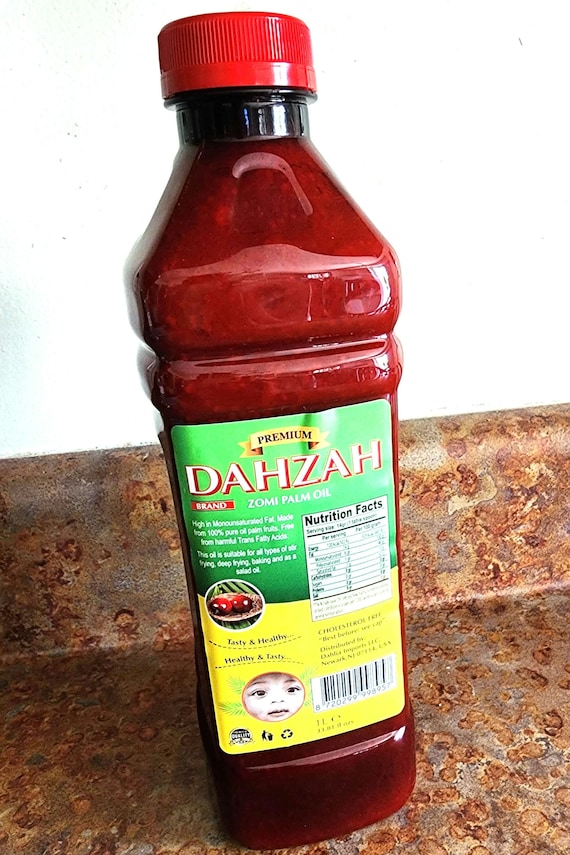 Darhzah Zomi Palm Oil 1L( pile et autre)  / Clean Pure Zomi ( Pour sauce Jaune) 5L( No bad taste or rancy ) / Huile Rouge.