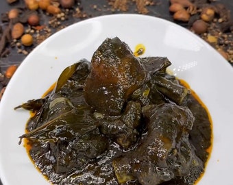 Especia Mbongo Tchobi: condimento camerunés totalmente natural (28 g)