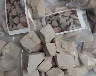 Edible clay/ Kalaba / marble chalk /calabash chalk / Calaba / Calabar / Nzu /Pot...