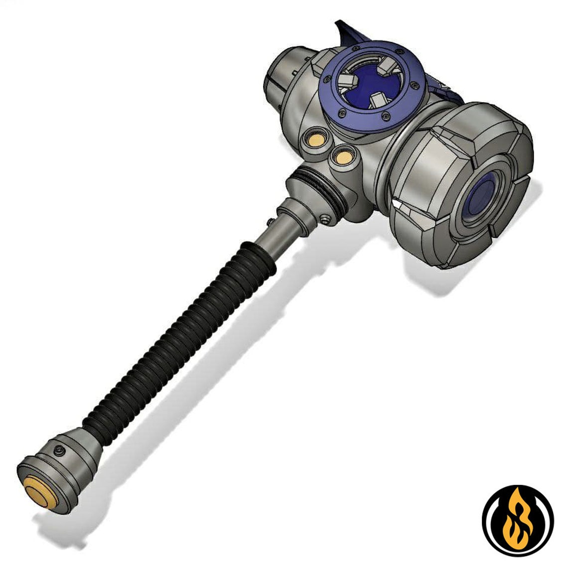 Ratchet and Clank Rivet Hammer 3D Model STF File Etsy