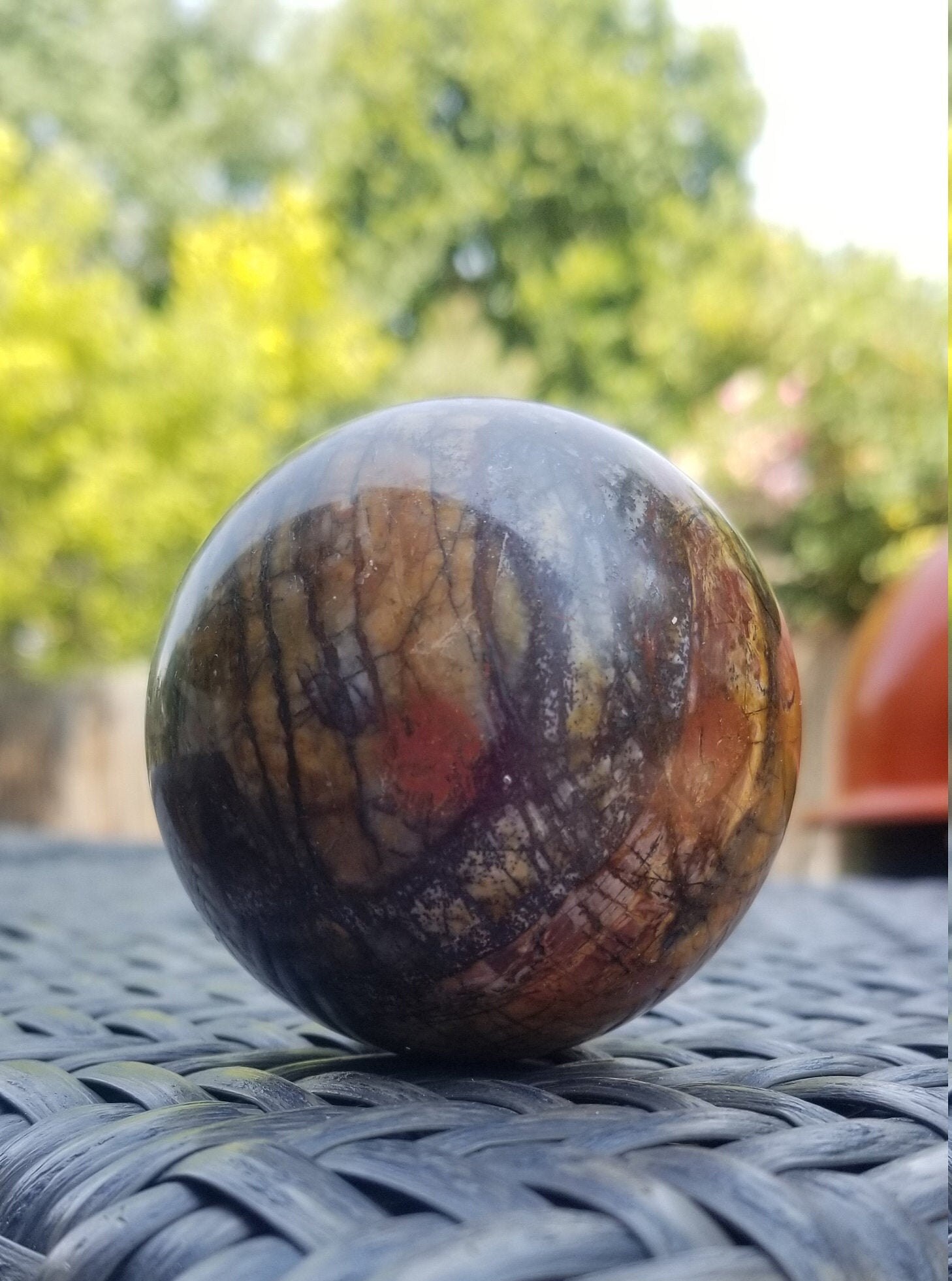 Cherry Creek Jasper Crystal Sphere Etsy