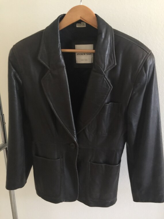 Vintage Andrew Mac Leather Jacket - Gem