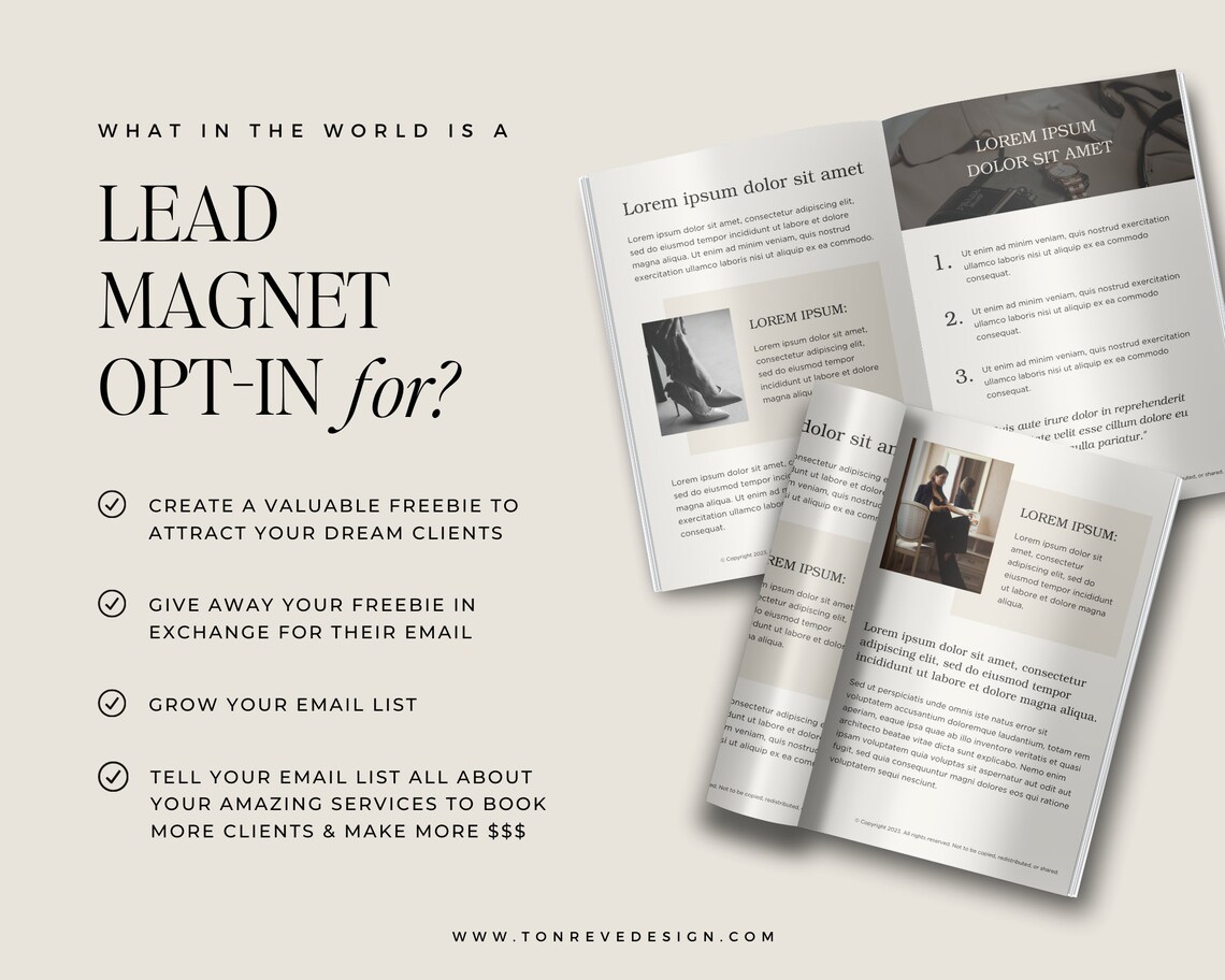 Editable How-to Guide Template, E-book Canva Template, Lead Magnet Opt ...