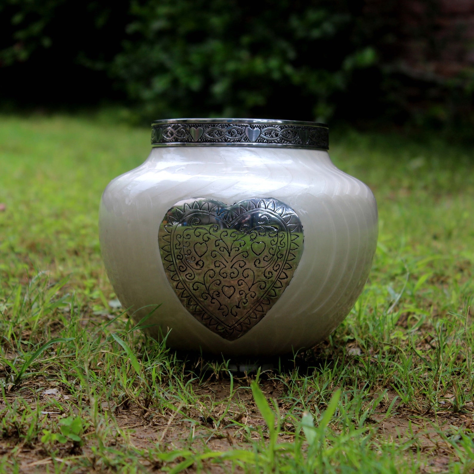 WHITE CANDLE Cremation Urn for Human Ashes Funeral Urn Etsy