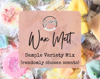 Wax Melt Sample Variety Mix | Made in Australia | 100% Soy Wax and Highly Scented