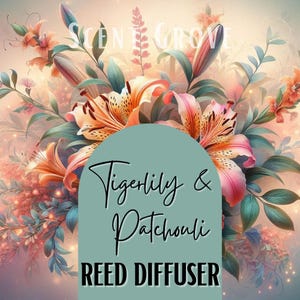 Tigerlily & Patchouli Scented Reed Diffuser 200ml