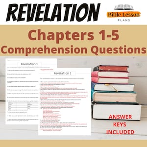 Revelation Bible Study, Revelation Study for teens, The Book of Revelation Bible Study, Bible study for youth, Revelation Study Chapters 1-5