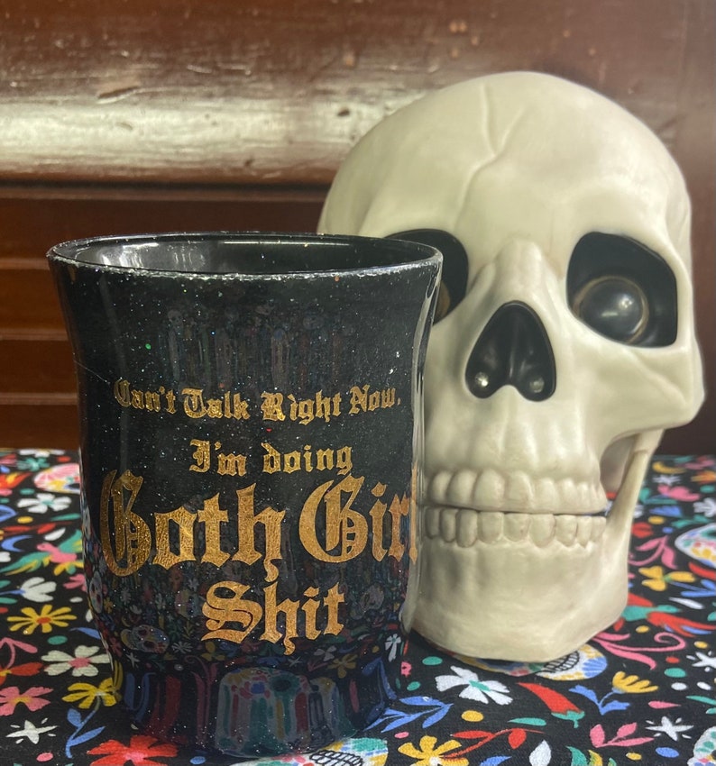 Goth Makeup Brush Holder Etsy