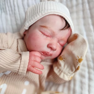 Reborn Kelsey by Bountiful Baby 18" | Ready to Ship | Preemie Reborn Baby  | Rooted Hair | Box Opening