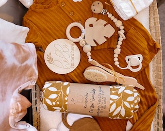 LEAF | Reborn Surprise Unboxing | Leaf Theme Reborn Doll Box Opening Gifts Wrapped | Handmade Toy | Reborn Baby Clothes Blanket Accessories