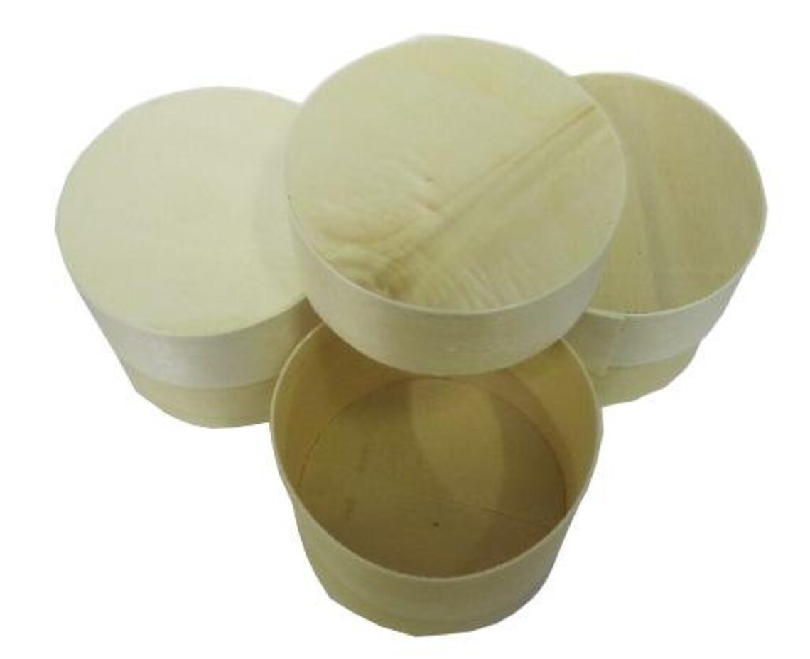 Small wooden cheese boxes Pack of 24 Etsy