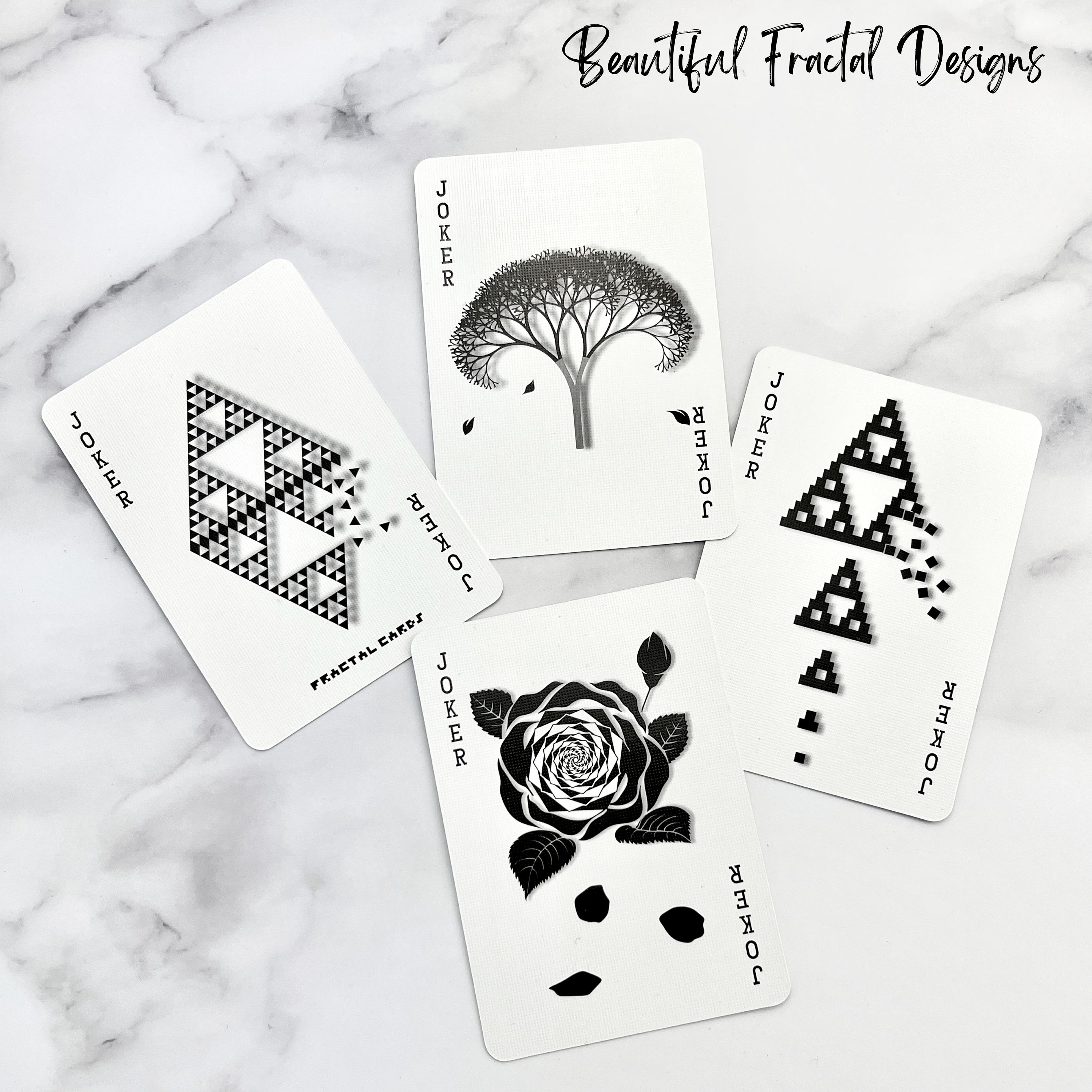 Special Deck of Playing Cards With Two Original NEW Face Cards per Suit ...