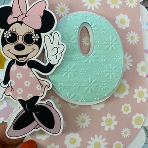 Mini Mouse Two Groovy Groovy Minnie Mouse Cake Topper|groovy Minnie Mouse Theme|minnie Mouse ...