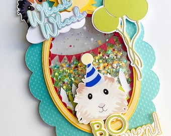 Guinea pig cake topper| Guinea Pig Party Decorations|We’re Guinea Have so much fun!