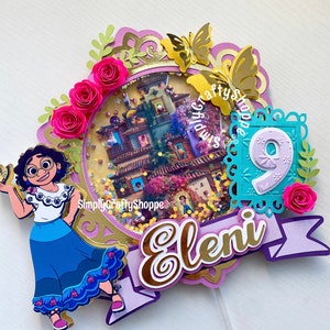 Encanto Cake Topper|Encanto Party Decorations