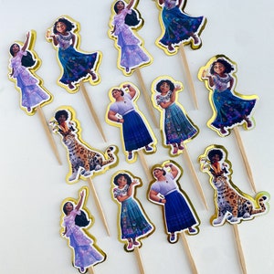 Encanto Cupcake Toppers|Encanto Party Decorations