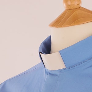 The &quot;Moville&quot; Tunnel Collar Premium Clerical Shirt, in &quot;easycare&quot; material.