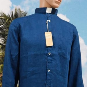 Premium 100% Linen Clerical Shirt, the Superior Clergy Shirt for Men - by Moville