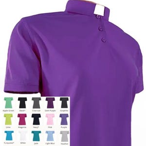Clergy shirt for Women / &quot;Luxury&quot; Super-wash 60 Degrees - Ladies Clergy shirt  - 18 colours