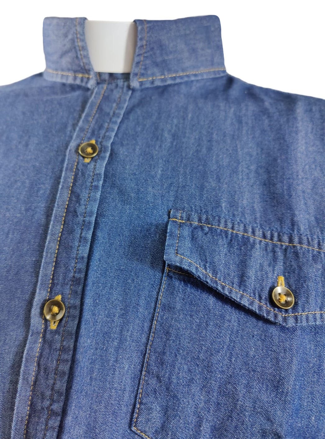 トップス HOLIDAY PURITAN COLLAR DENIM SHIRT PURITAN COLLAR SHIRT MOLTW - Bella Dahl