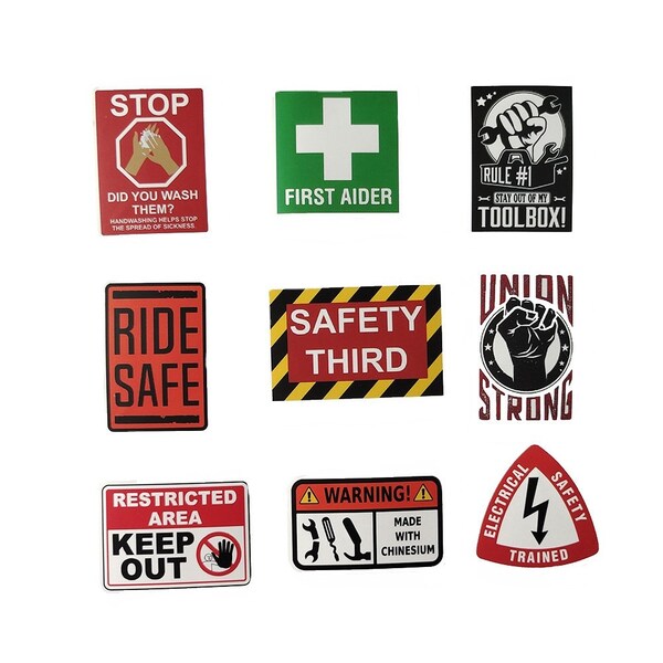 Construction Helmet Stickers - Etsy