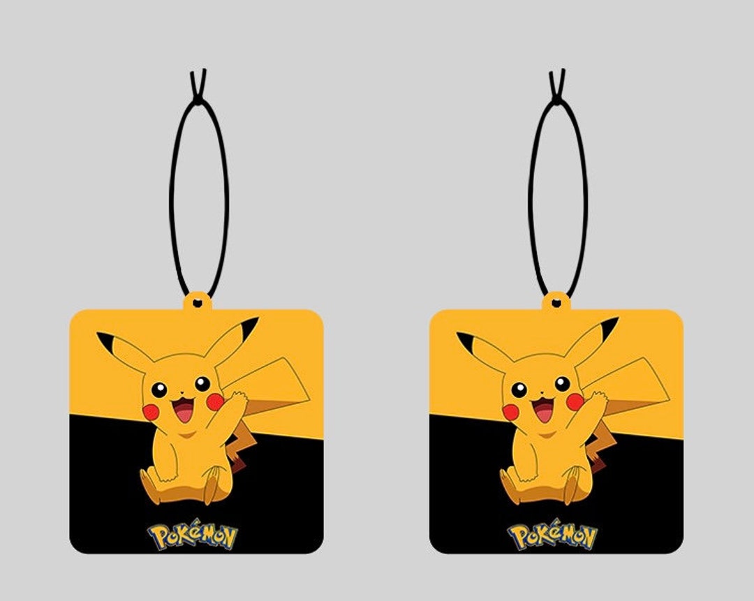 Pikachu Air Freshener Car Air Freshener Pokemon Air Etsy