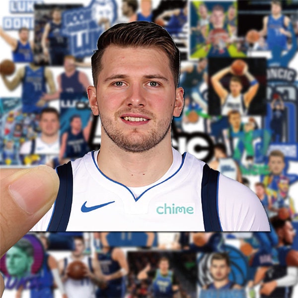 5 Luka Dončić Stickers, Vinyl Sticker-Decal, perfect for Phone, laptop, water bottle stickers