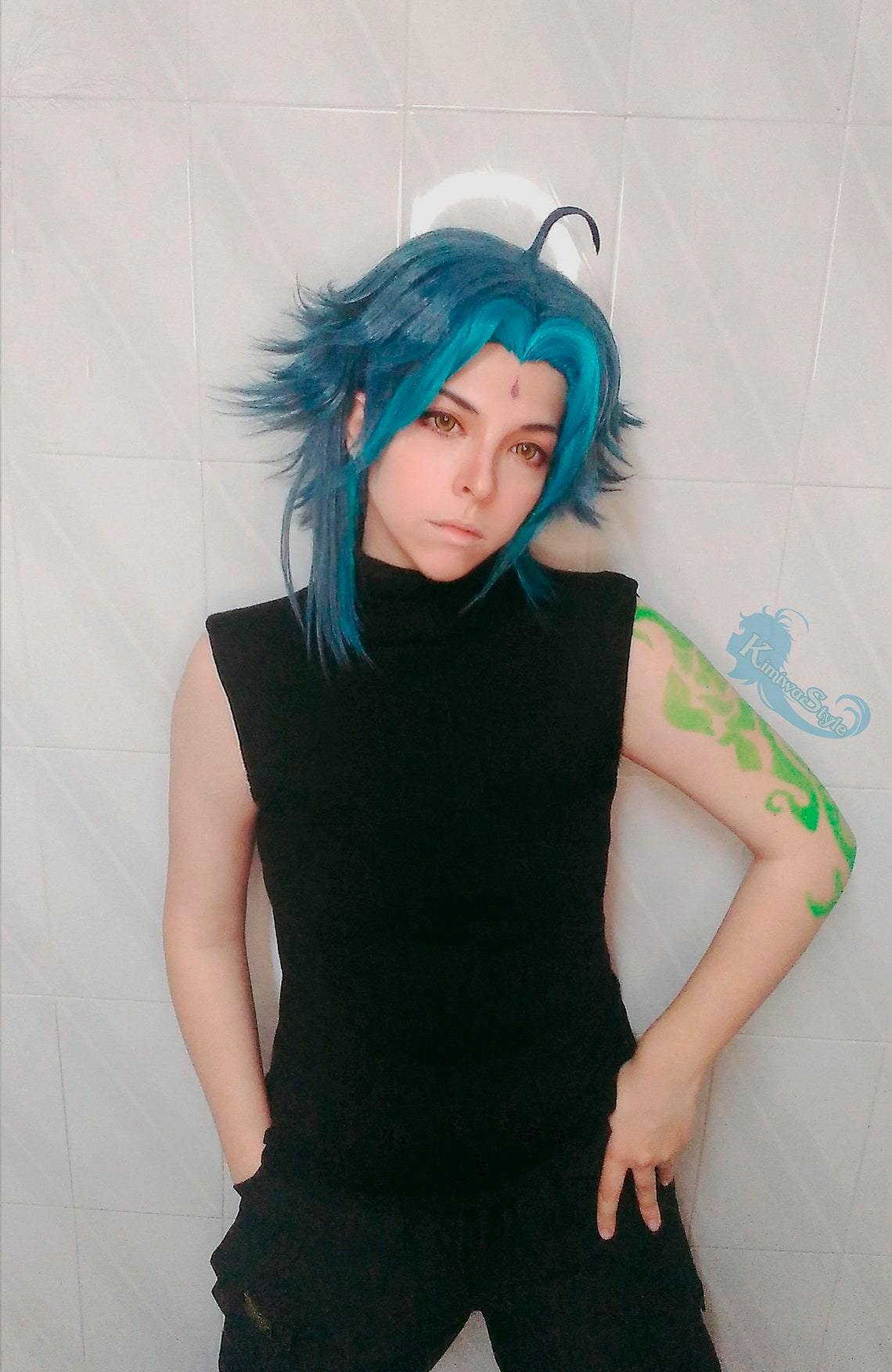 Xiao Wig by Order for Cosplay Genshin Impact Peluca por Etsy España