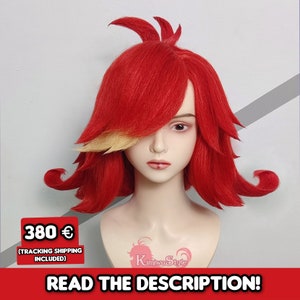 Niffty Wig by Order for Cosplay INFO ONLY [Hazbin Hotel] Peluca por encargo / Wig Commission [Read the Description] charlie lucifer alastor