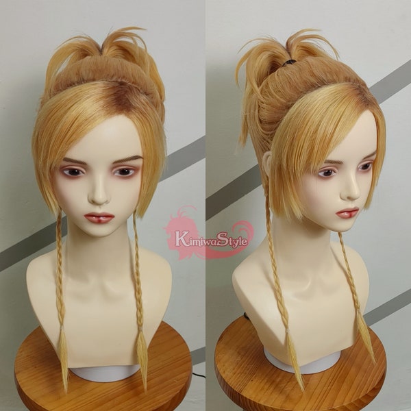 Rikku Wig by Order for Cosplay [ Final Fantasy X ] Peluca por encargo / Wig Commission [Read the Description]