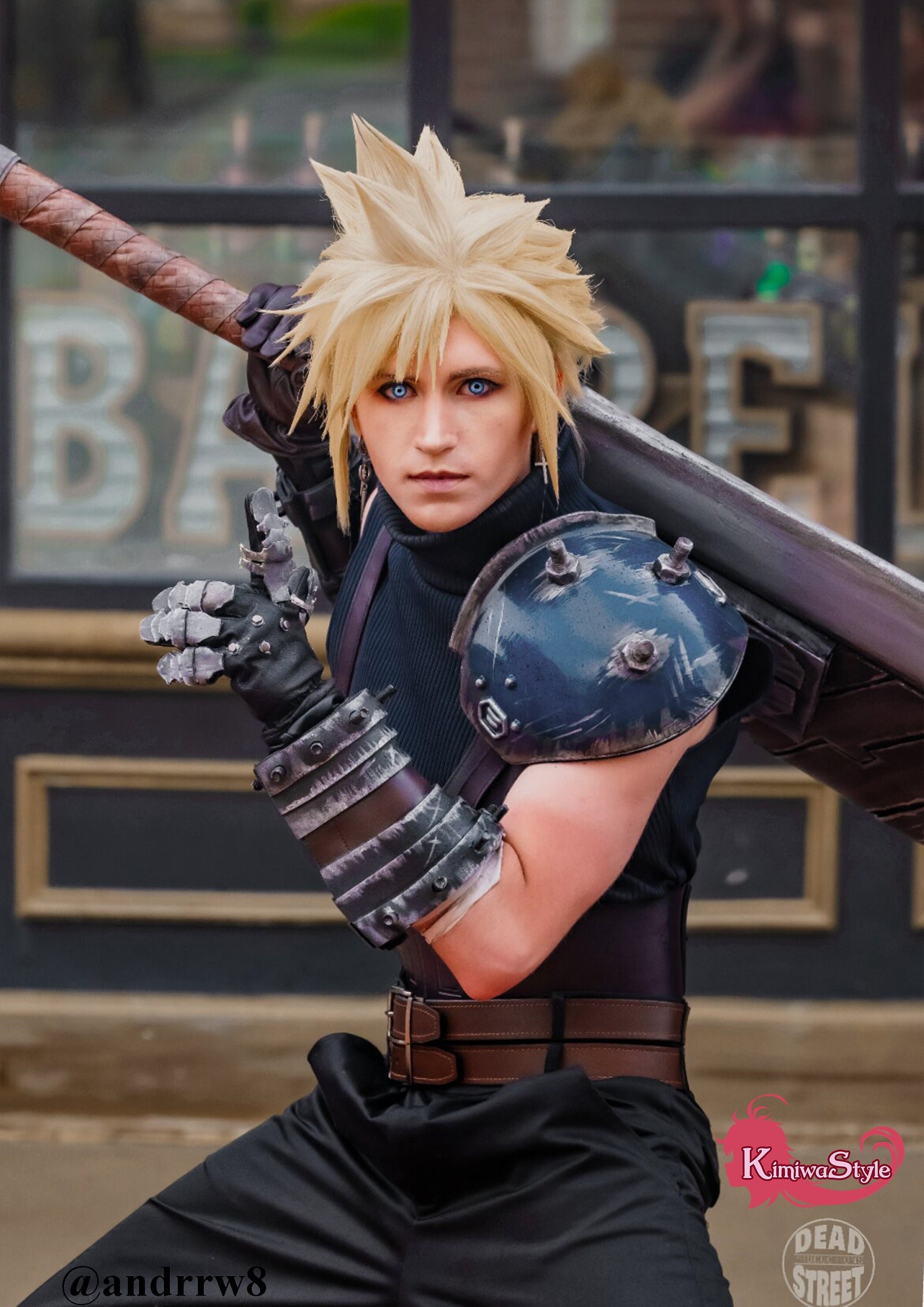 cloud strife advent children cosplay