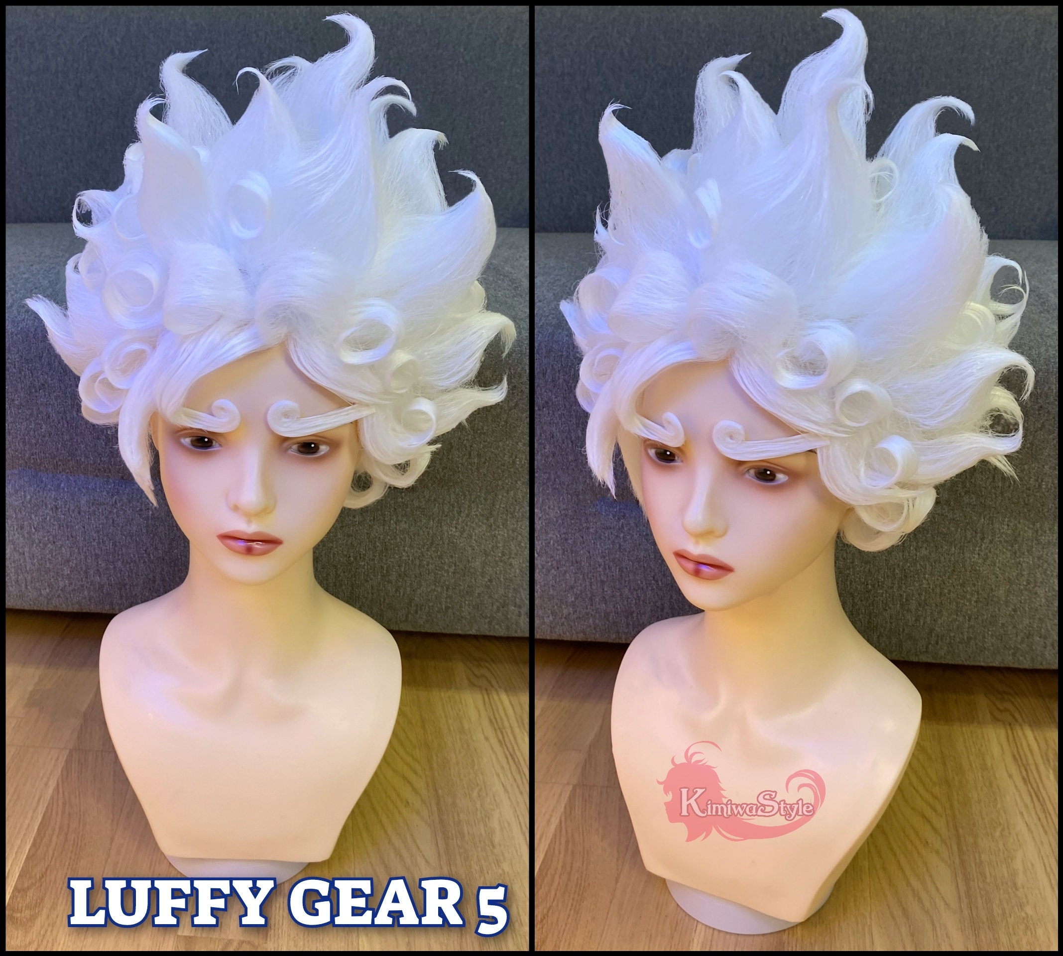 KiraPika Cosplay Vol.5 6体セット INFO Luffy Gear 5 Wig by Order for Cosplay INFO ONLY [ One