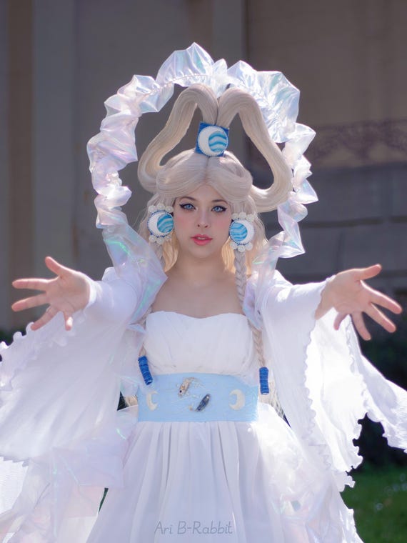 Perruque Blanche Avant De Lacet Perruques Pour Femmes, Perruque Cosplay Longue Perruque Blanche Synthétique Bouclée Ondulée Pour Cosplay Anime Party Lolita Perruques De Remplacement De Cheveux(Size