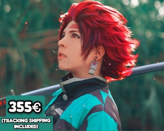 Red wine Wig By Order Demon INFO ONLY[ cosplay wig ] Wig Commission [Read the Description]