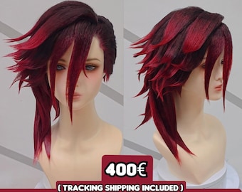 Vi Wig by Order for Cosplay  [ Arcane 2 ] Peluca por encargo / Wig Commission [Read the Description] League of legends