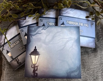 Through the Fog Sticky Note Pad • Kawaii and Gothic Aesthetic Stationery • Cute Memo Pad and Desk Accessory