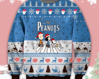 Peanuts Sweater Etsy