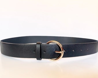Dressy black belt Clearance