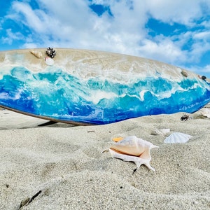 6’ Resin Surfboard