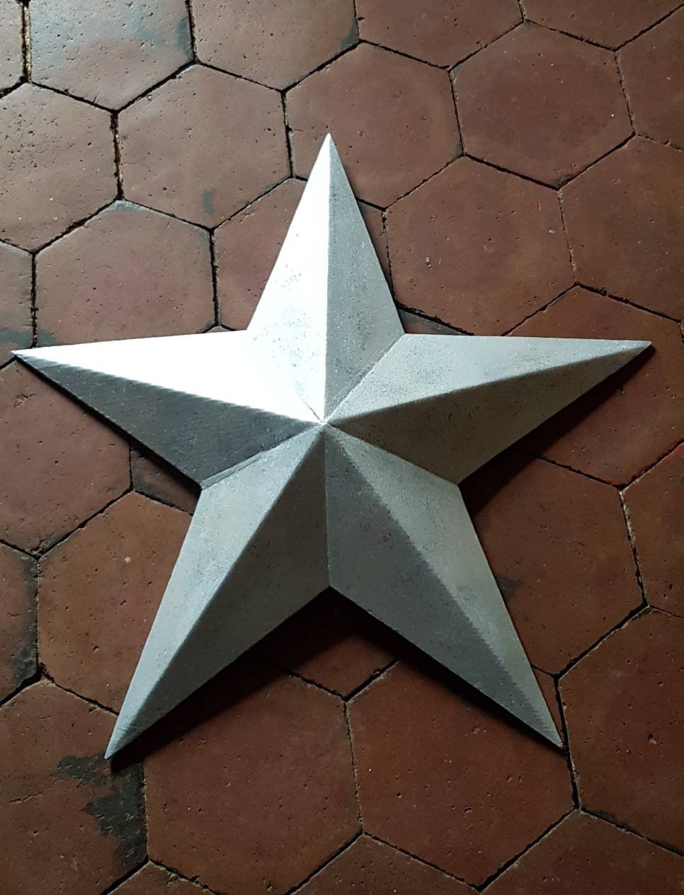 Étoile 3D Xl Au Firmament Effet Zinc