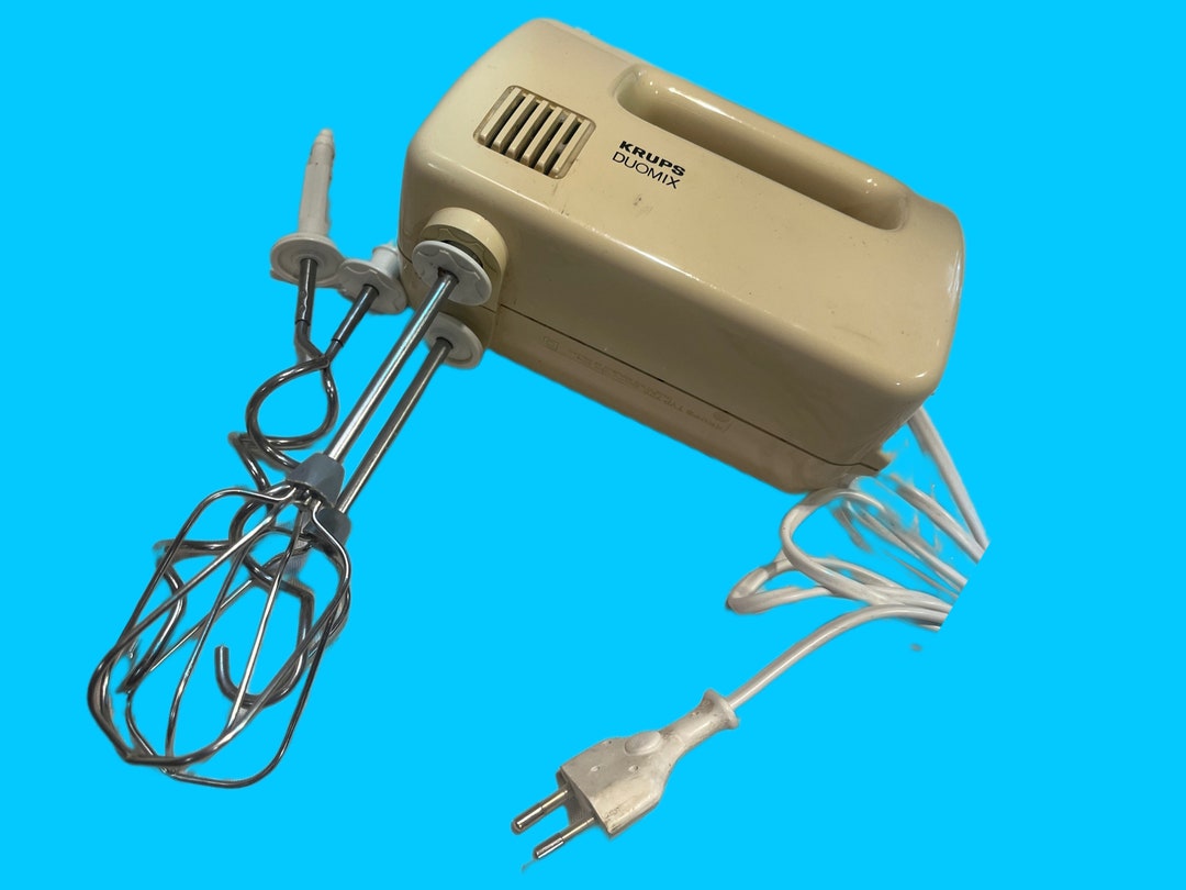 1960s KRUPS DUOMIX Mixer Hand Mixer Stepless Beige Germany Etsy