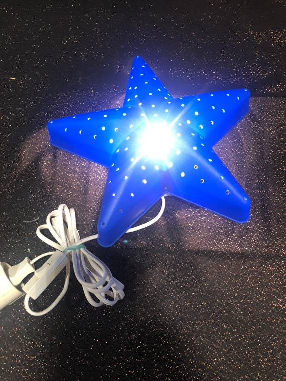 1990s Ikea Blue Ceiling Light Lamp Star Sweden VPE05 Etsy Australia
