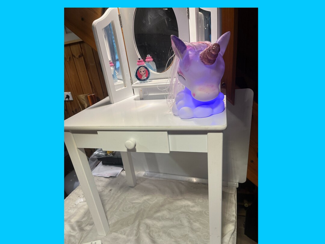 2000s Children's Dressing Table White Dressing Table With Etsy