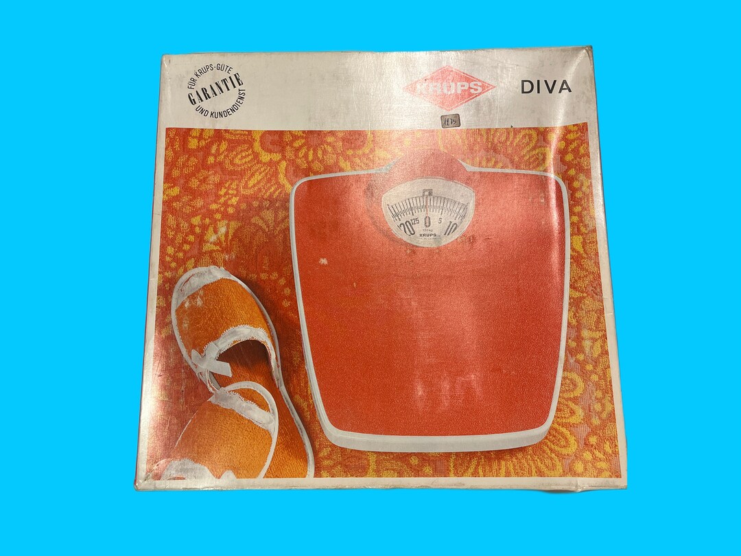 1970s Krups Bathroom Scales in Original Packaging/green/analog Etsy