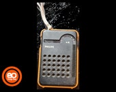 1970s PHILIPS transistor radio for on the go Battery operation with loop